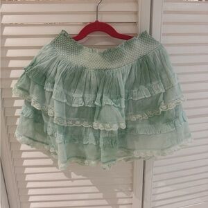 LoveShackFancy girl skirt. Size 12. Gently used. Very good condition.